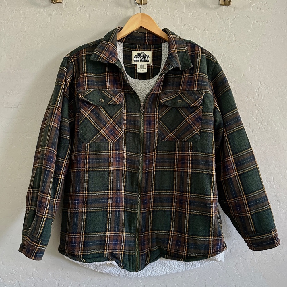 Old Mill Green Plaid Jacket